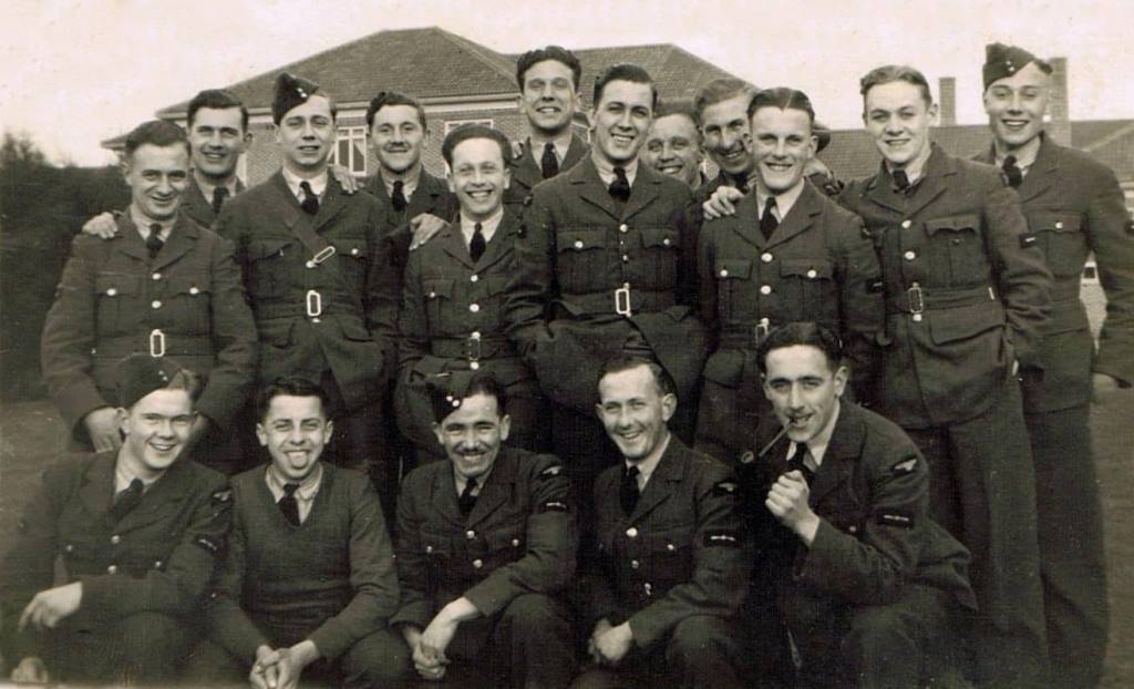 (1)Sgt J. W. Mulford second from  left front row#ARMSRememberMe