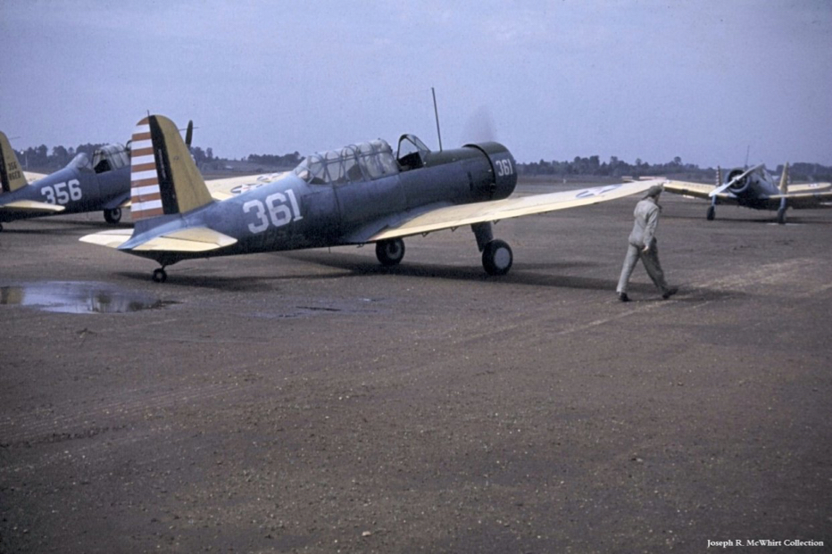 6 B-13 with Wing Walker at Albany      GA