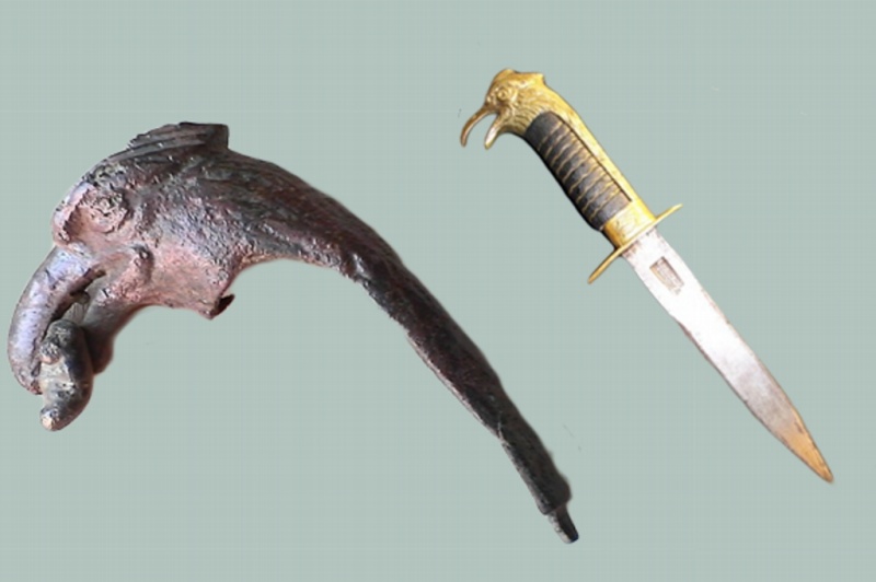2-eagle-head-from-dagger-with-complete-example-for-comparison.