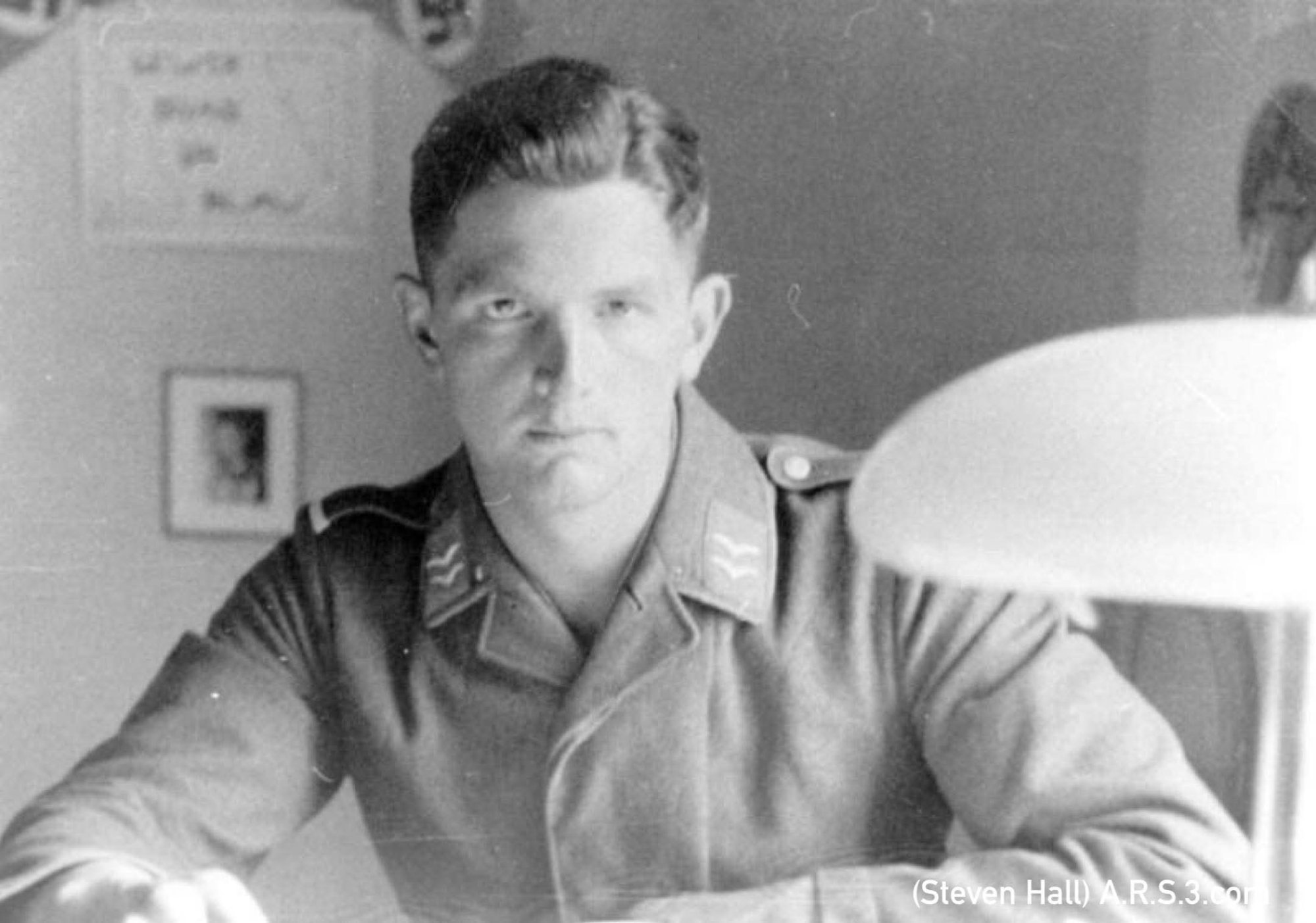 Feldwebel. John Christian Moehn (Hall)