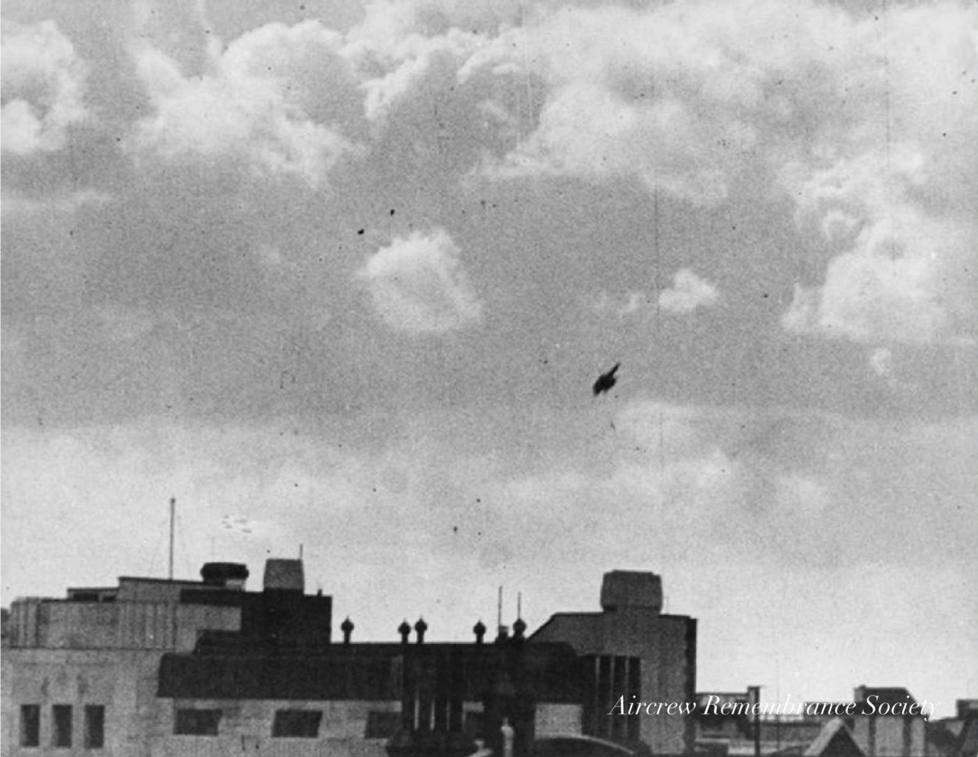 Last moments of 1./KG76 Dornier Do 17Z Wnr.2361