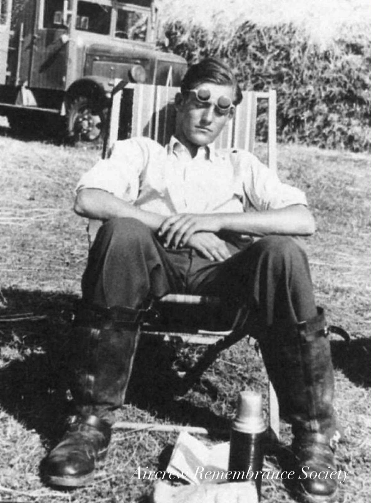 A rest in the sun for Joachim Schypek