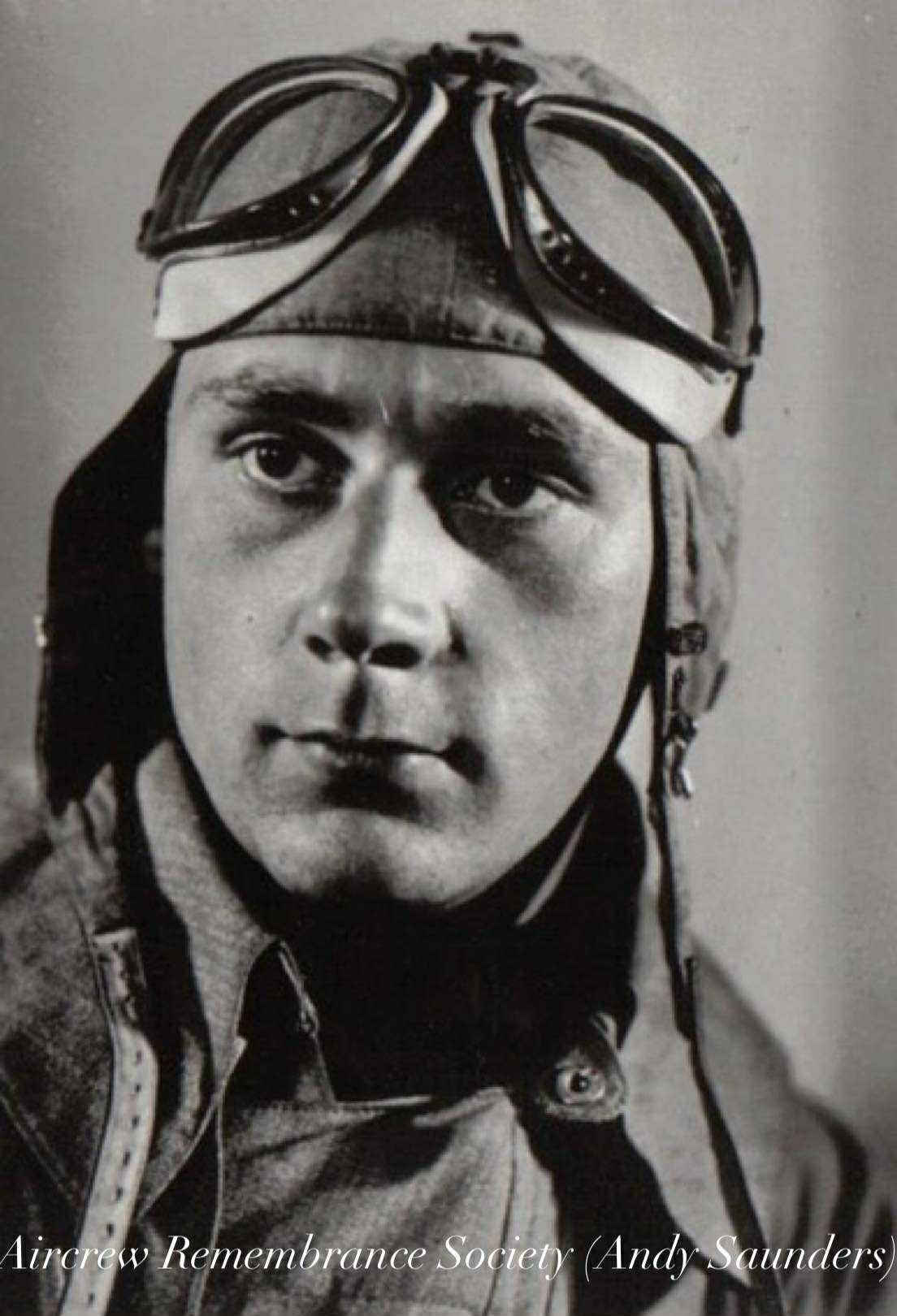 Uffz. Arno Zimmermann pictured in flight gear. (Andy Saunders)