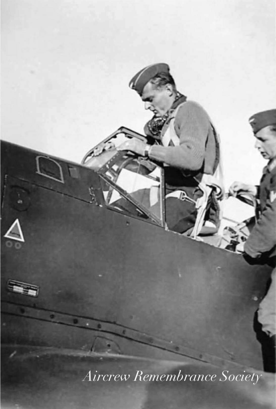 Lt. Egon Troha, pictured at Werl in 1939.