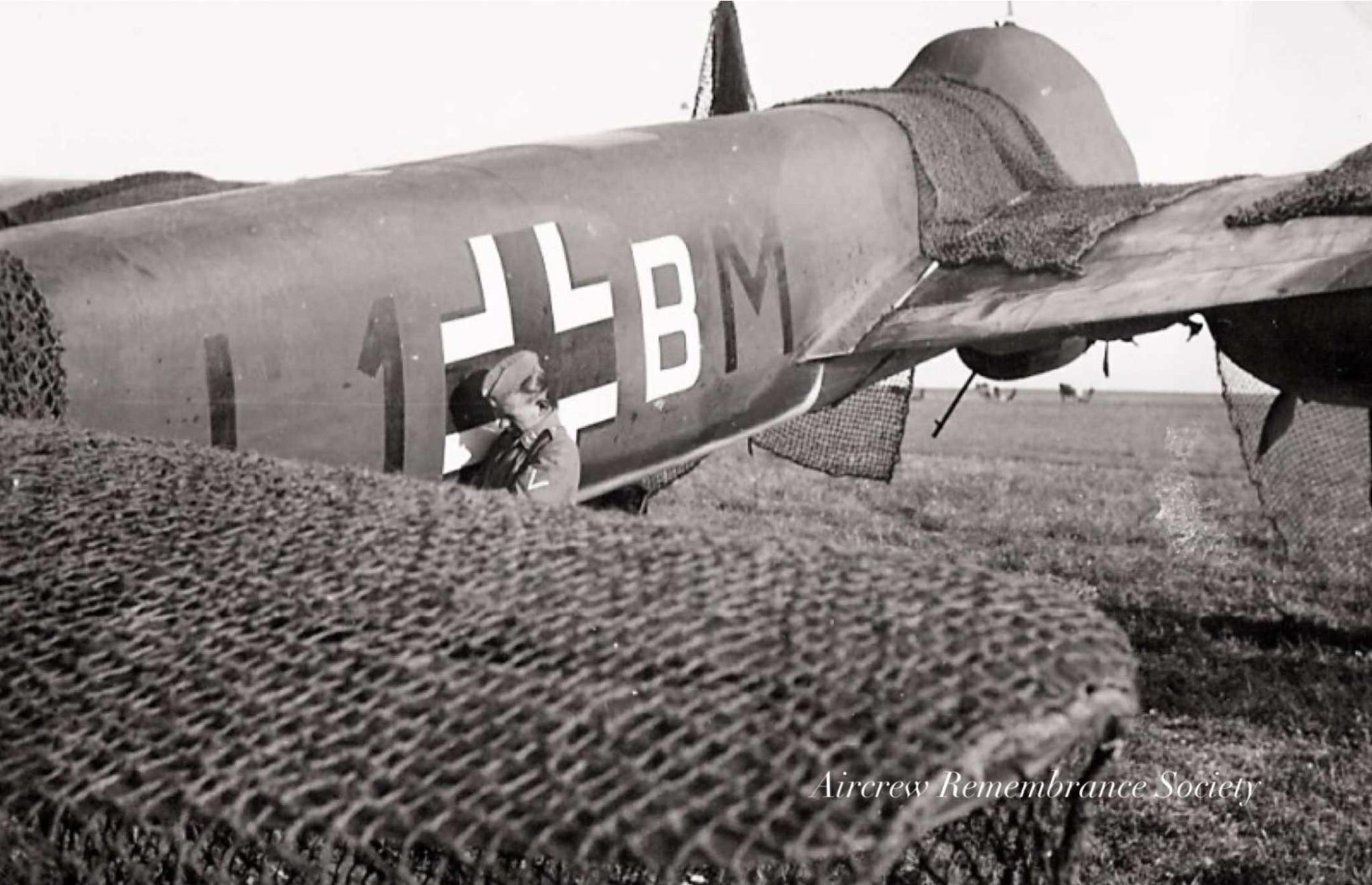 A Junkers Ju 88 of LG1 (L1 + BM) sister aircraft of L1 + GM