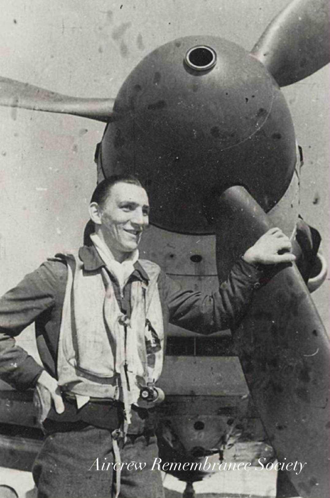 Uffz. Hans Schuster By his Messerschmitt