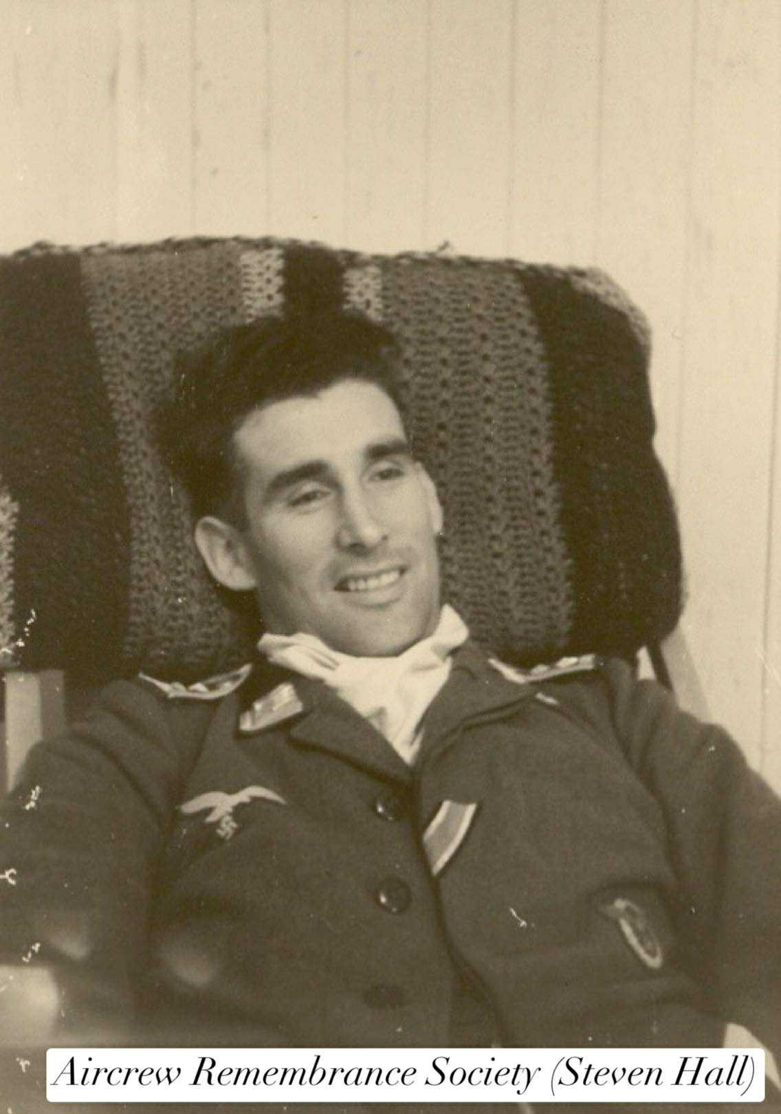 The ill-fated pilot Karl Haisch (Hall)