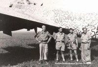 Uffz. Detering, Uffz. Trauwald, Uffz. Agten and Uffz. Ruell (Uffz Kempter's predecessor)
