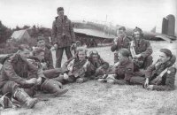 Crews of 226 Squadron in France. (Society Archive)