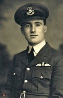 P/O. Paul Leonard Jarvis, this was sent to the family by Paul during his service. (Courtesy of the Jarvis family via Bas Coolan)