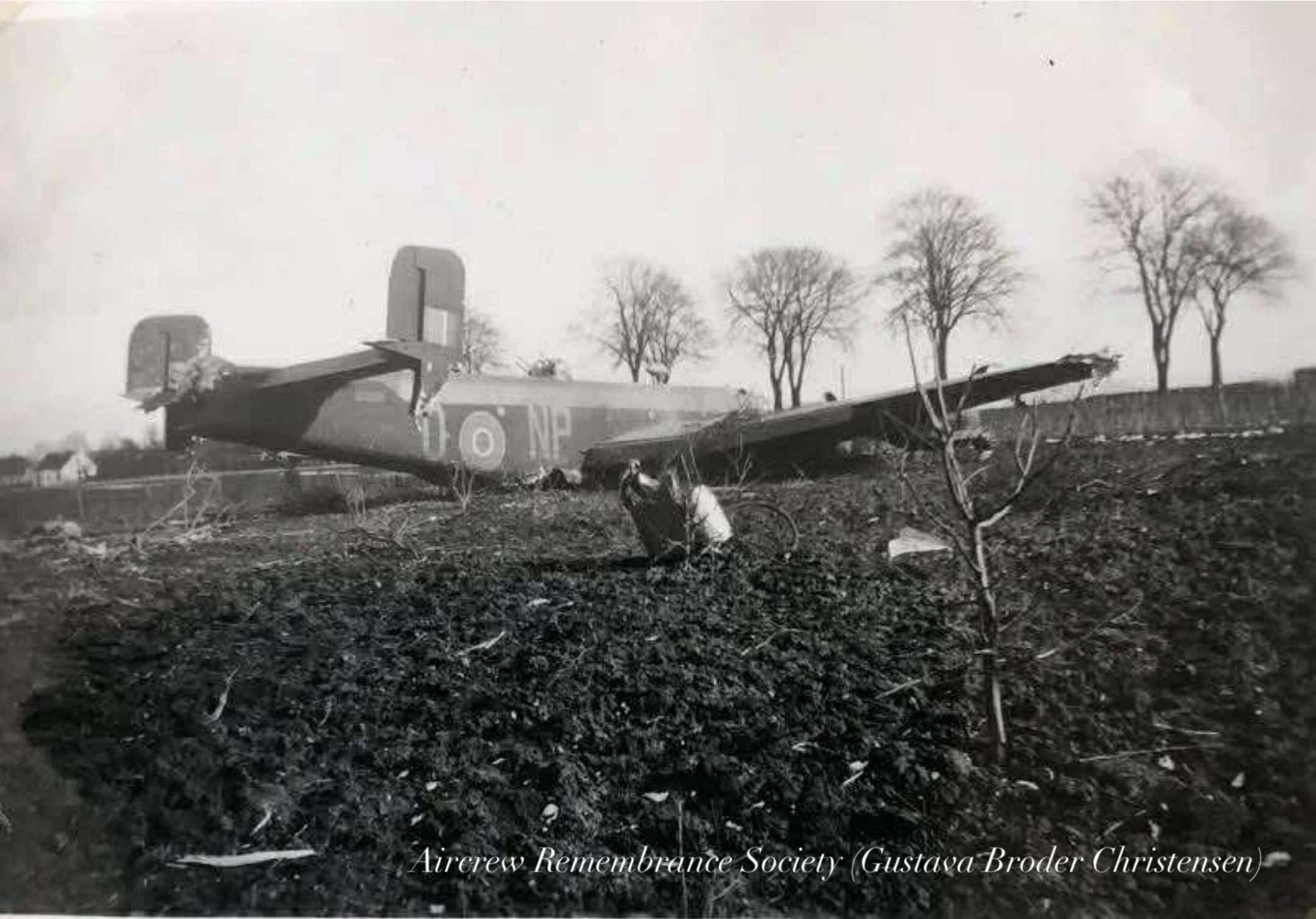 15.02.1944 No.158 Squadron R.A.F. Halifax III HX348 F/Sgt Hogg