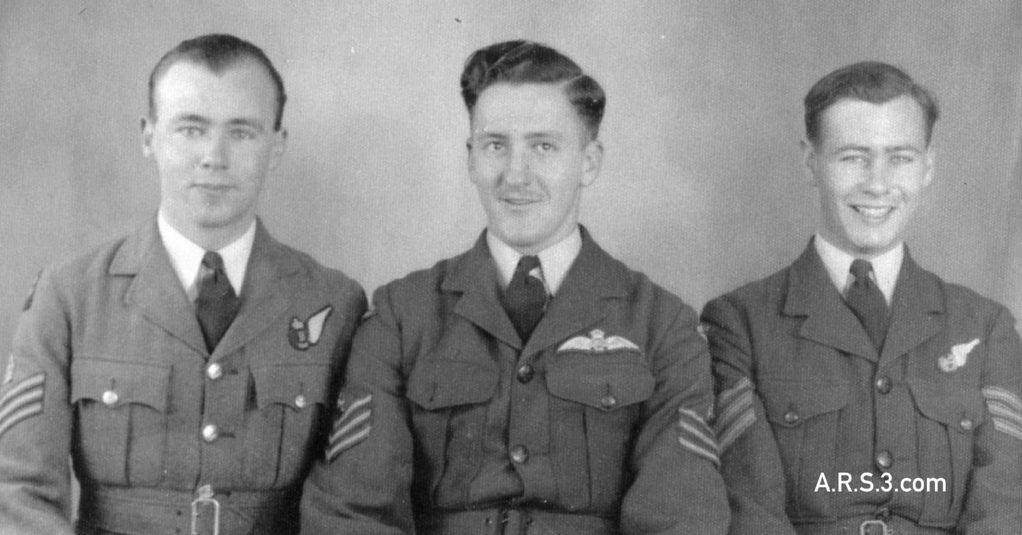 Left to right above: Jack Wilson, Nigel Campbell and Noel Pardon.