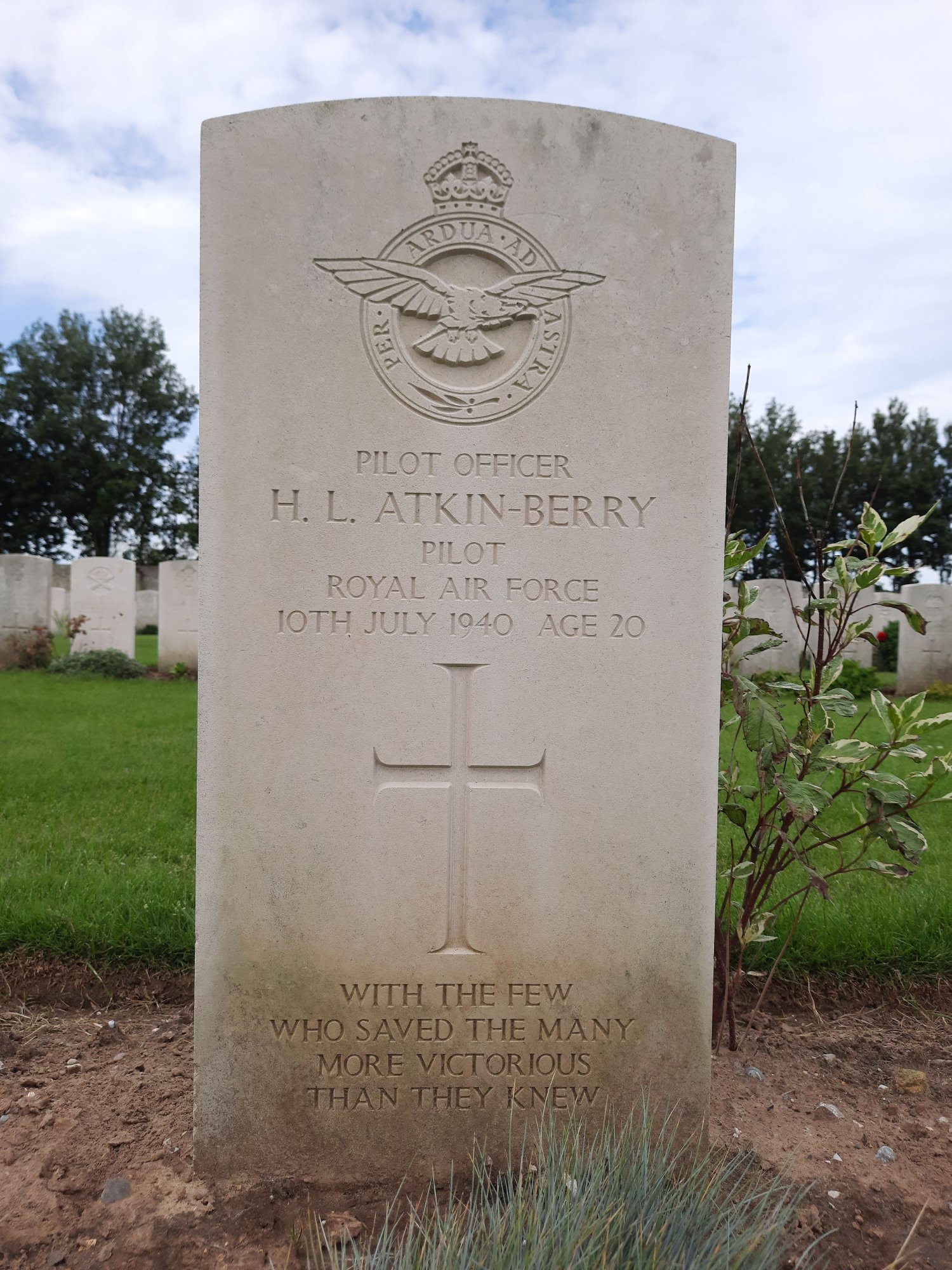 Grave photograph Anthony Candat August 2021