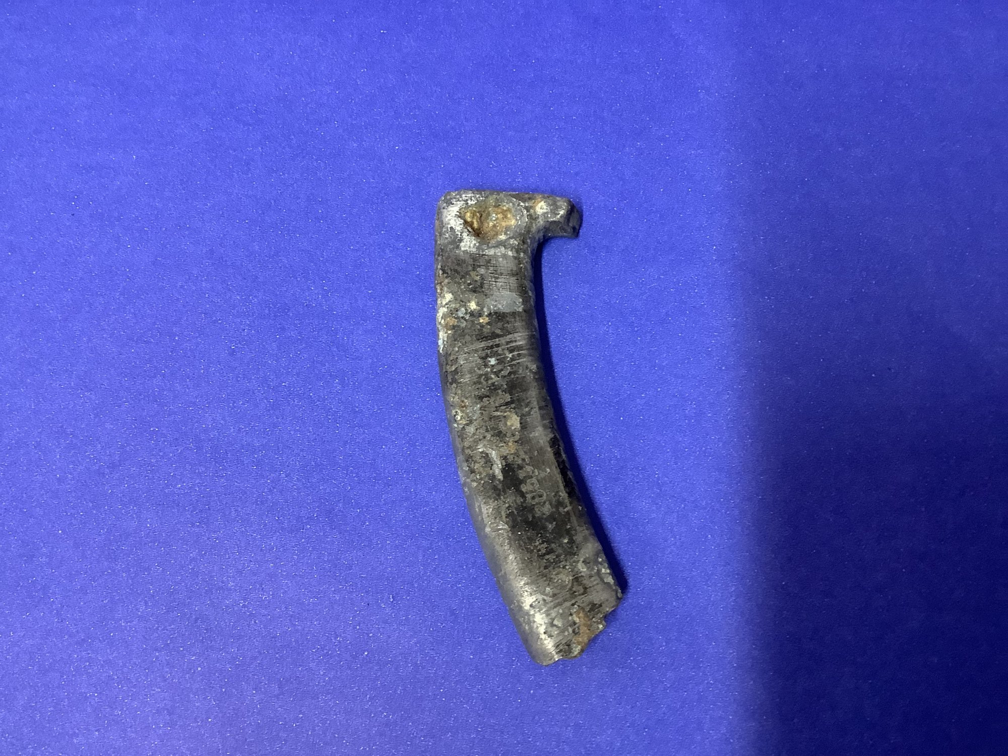 Brake lever from the control column of Vickers Wellington MK X serial HZ375.