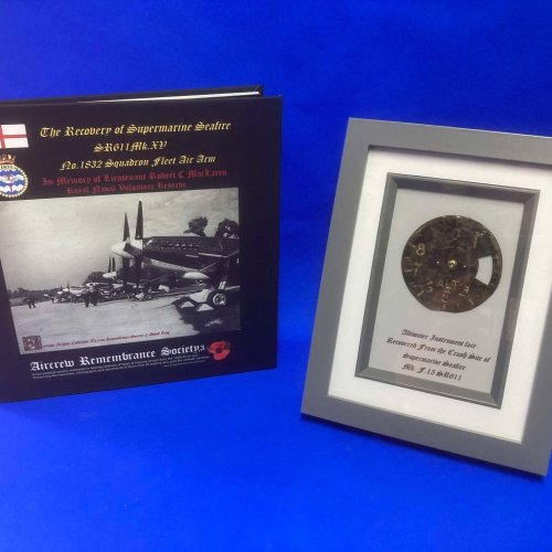 Our two gifts photographed before posting To the pilots son.