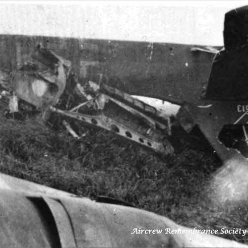 1 of 3 images showing the burnt out wreck of the L1 + HW. (Jolie).