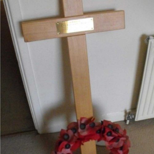 Hermann Riechmann – Missing in action
Cross purchased by the society (Brownless)