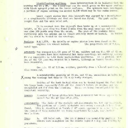 RAF Intelligence Report A.I.(g) Report No. 9/92. (PRO/NA).