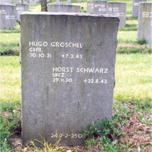 The grave of Radio/Op: Horst Schwarz