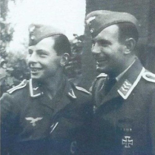 Erich Kanz with Erich Reiser
