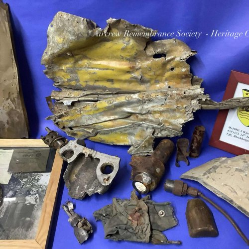 Aircrew Remembrance Society - Heritage Collection.
Messerschmitt Bf 109G-5 Werke/Nr.27107 (Lw loss report gives Wnr. 27106) Pilot: Unteroffizier. Herbert Blochberger. 58225/66 Missing. (Born 07.05.1915 in Radefeld. Recovered on 23.11.1996).