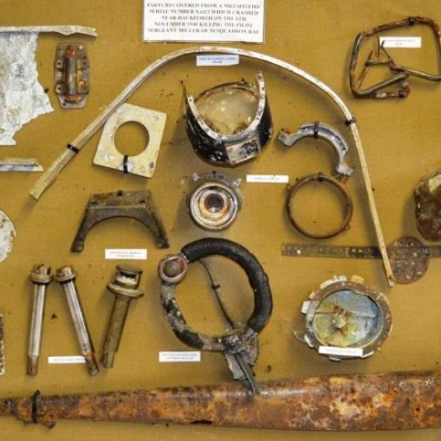 Items from Spitfire I X4423 (Auction Site)