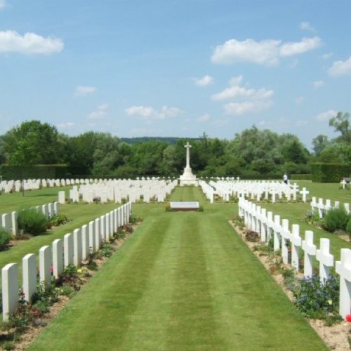 Choloy War Cemetery (Courtesy C.W.G.C.)