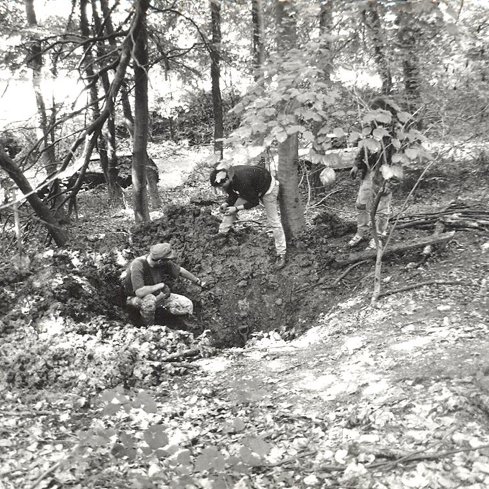 Crash site of Hawker Hurricane Mk.I P3897

