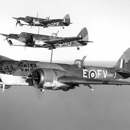 No. 13 O.T.U. Blenheims.