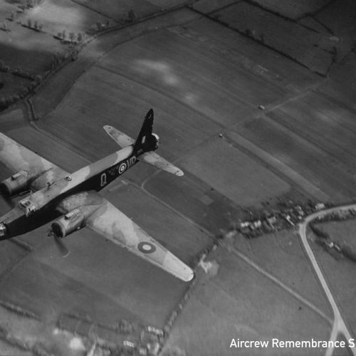 Wellington II Z1572 VR-Q flown by Sq/Ldr. Jost on the 1000 bomber raid to Cologne, earlier in May 30/31st 1942 (courtesy Lawrence J. Hickey collection) 