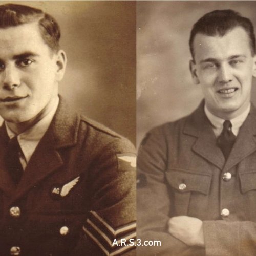 Left to right: Fl/Sgt. Hinks, Fl/Sgt. Bowen.