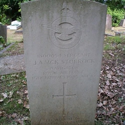 John Sturrock's grave (Brownless)