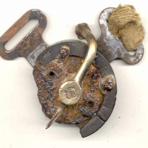 Pilot's seat harness release was returned to John's family in New Zealand via Dag Guest 