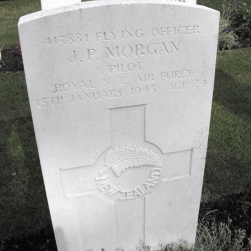 John Morgan’s grave after the removal of stone 