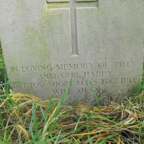 Alfred Ernest Pilfold; Son of Mr. and Mrs. Joseph John Pilfold; husband of Ailsa Dean Pilfold, of St. Helier, Jersey, Channel Islands.