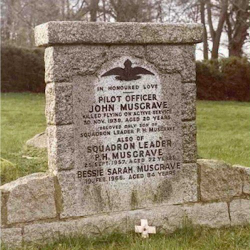 Grave of P/O. Musgrave.